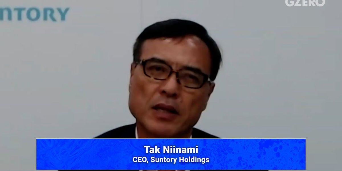 Net zero emissions by 2050 "lacks sense of urgency" — Suntory CEO