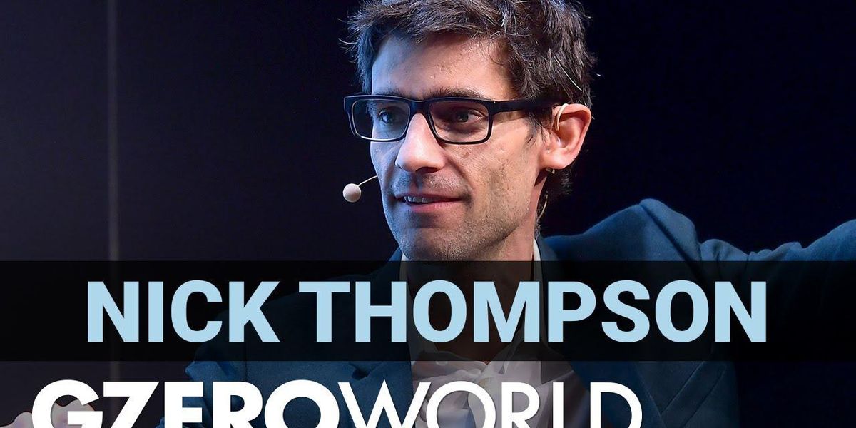 Nicholas Thompson on the outsized influence of Big Tech