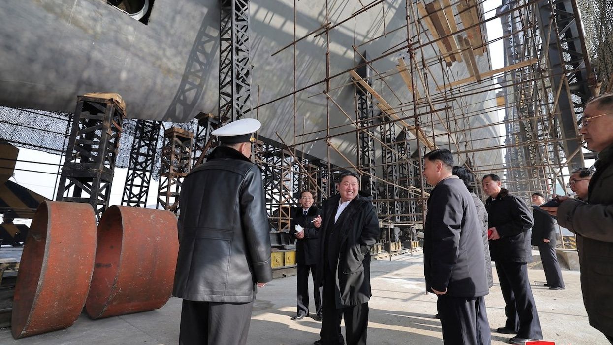 Kim Jong Un shows off North Korea’s first nuclear-powered sub