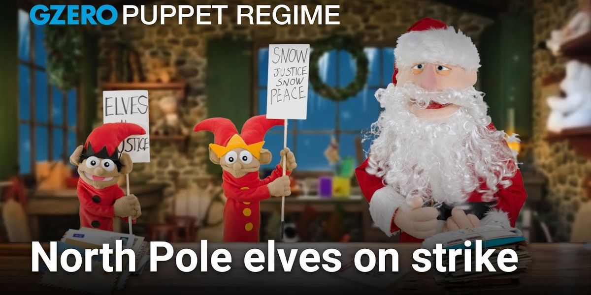 North Pole Elves on strike!