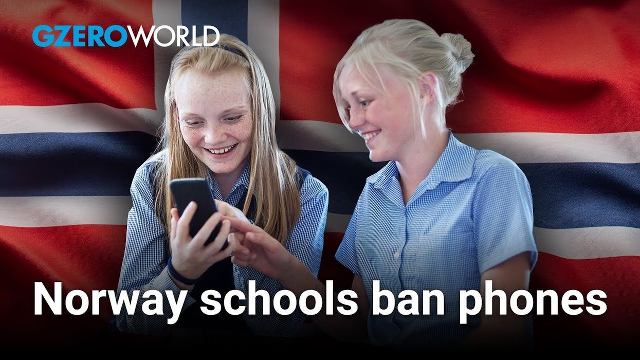 Norway's school phone ban aims to reclaim "stolen focus", says PM Jonas Støre