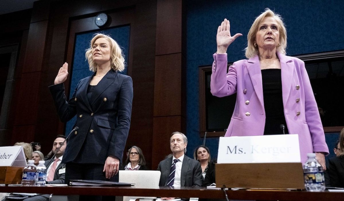 NPR's Katherine Maher and PBS's Paula Kerger