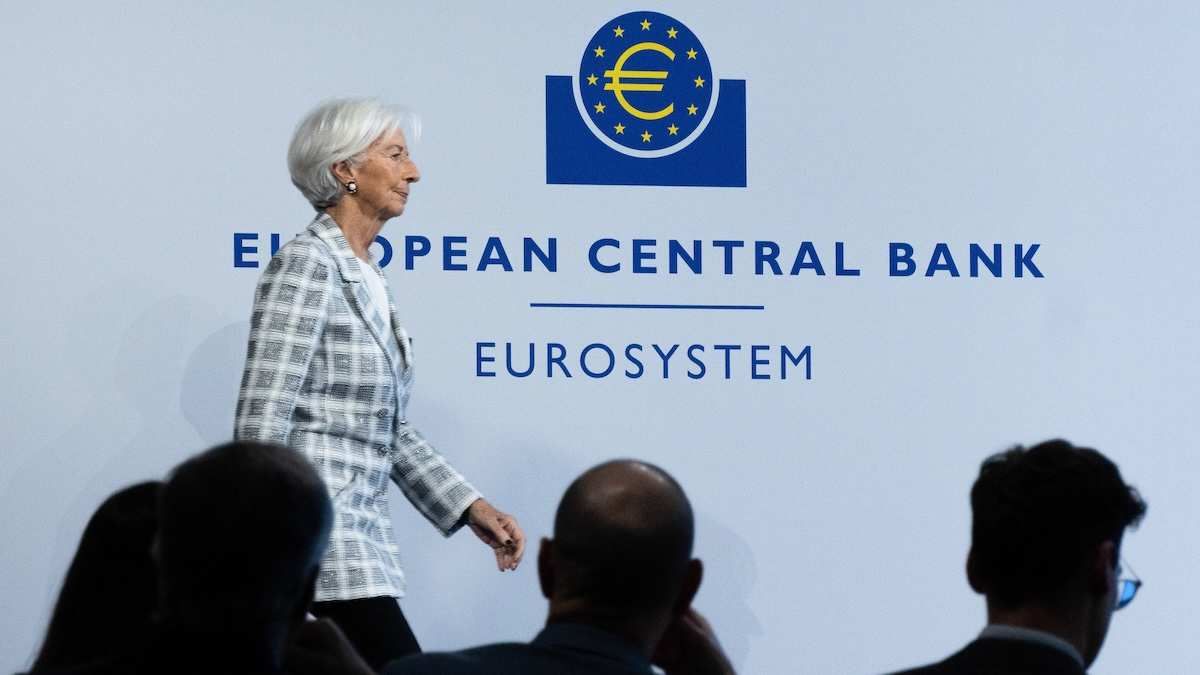 October 29, 2026, Frankfurt, Hesse, Germany: European Central Bank (ECB) President Christine Lagarde arrives for a press conference following a Governing Council meeting in Frankfurt am Main, Germany.
