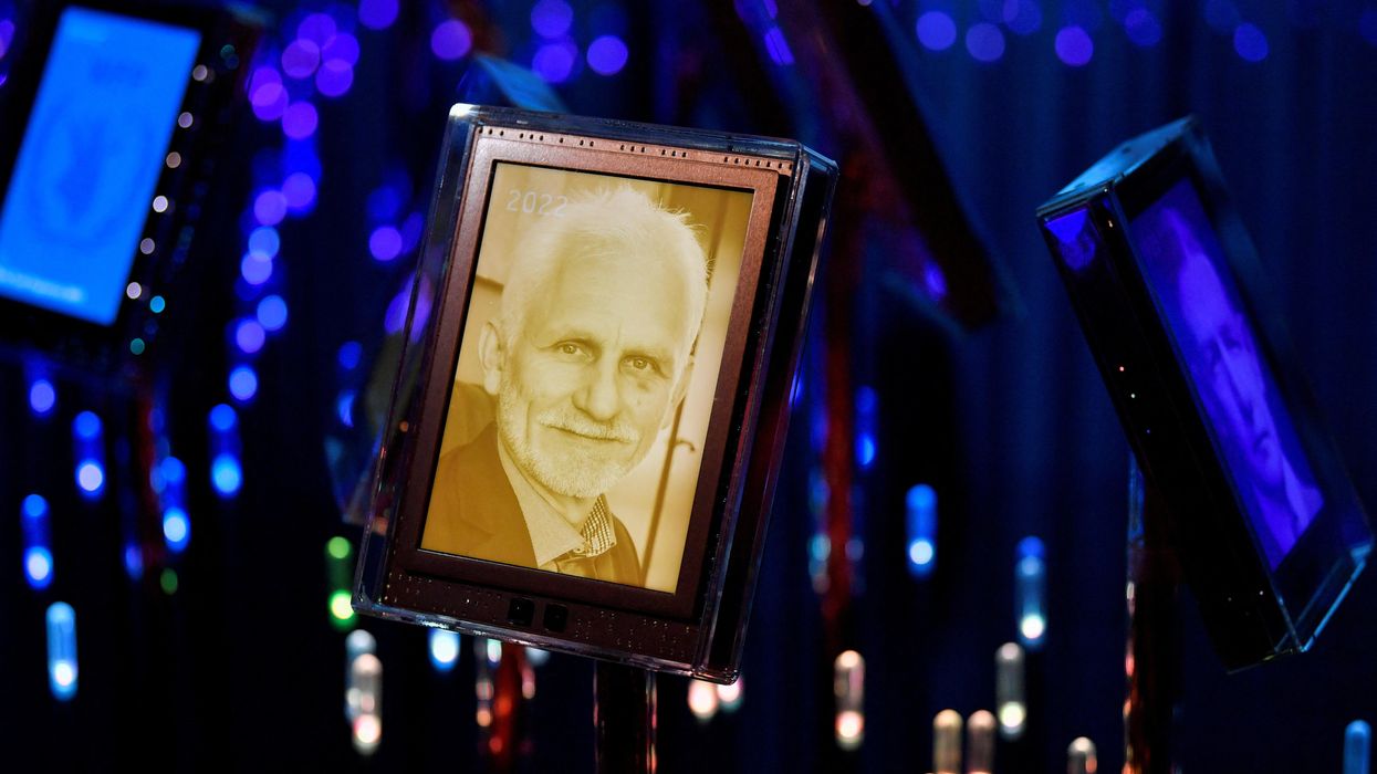 One of three Nobel Peace Prize winners for 2022, Belarusian human rights activist Ales Bialiatski.