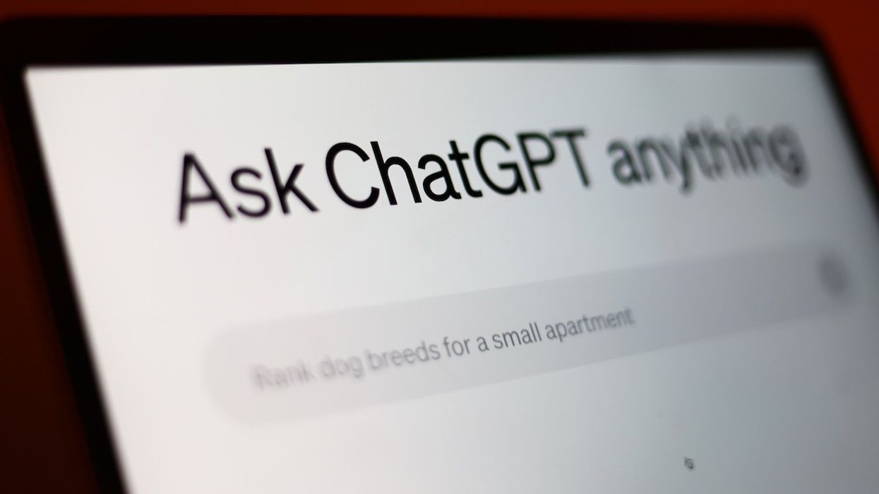 OpenAI ChatGPT website displayed on a laptop screen is seen in this illustration photo taken in Krakow, Poland on September 9, 2024.