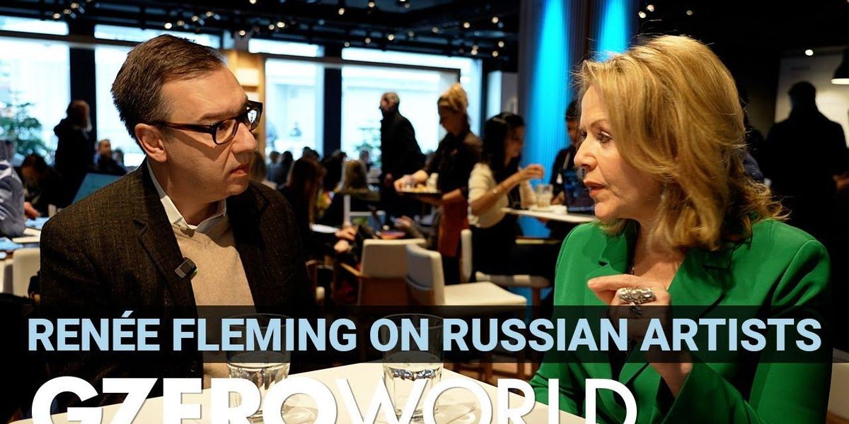 Opera legend Renée Fleming on how Russia's war in Ukraine has impacted classical music