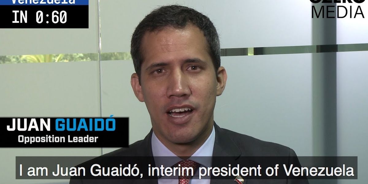 Opposition Leader Juan Guaidó: Venezuela in 60 Seconds