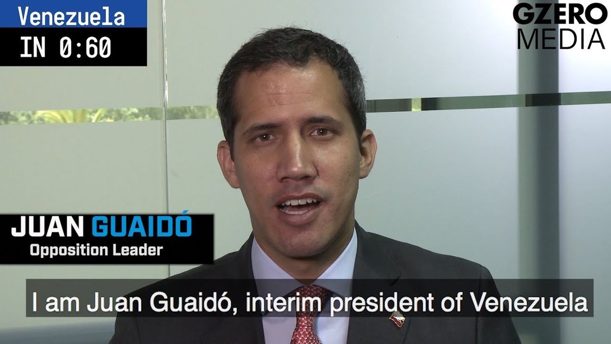 Opposition Leader Juan Guaidó: Venezuela in 60 Seconds