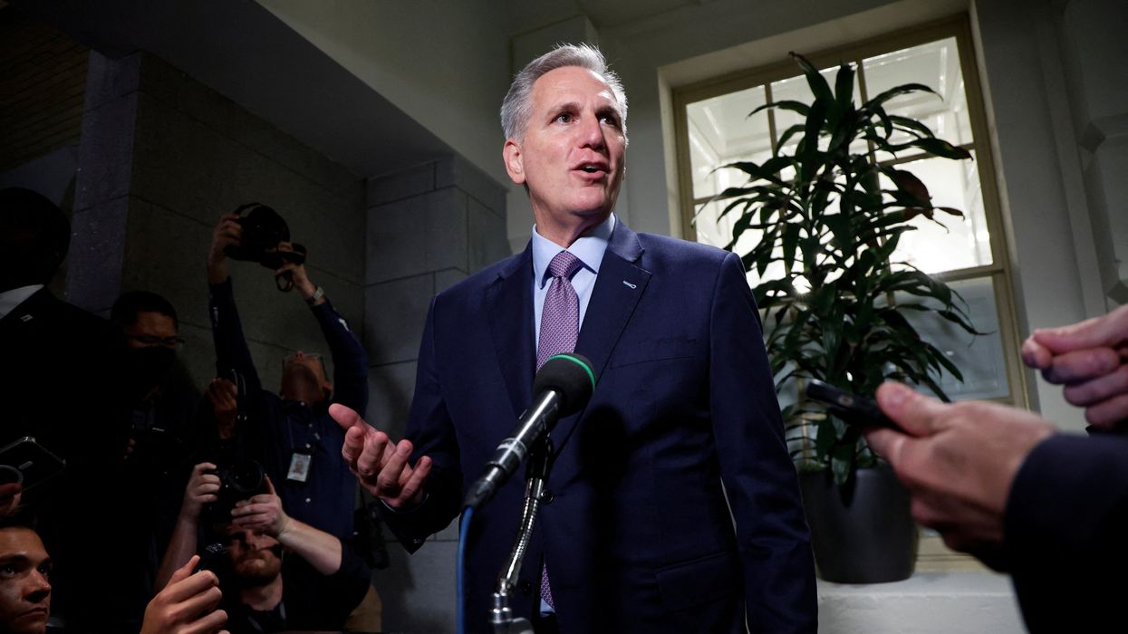 Ousted U.S. House Speaker Kevin McCarthy.