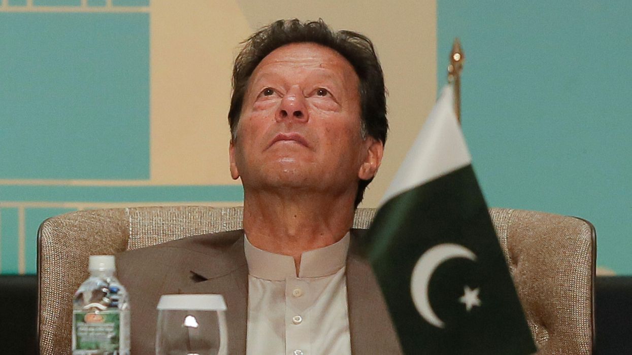Pakistan's Prime Minister Imran Khan