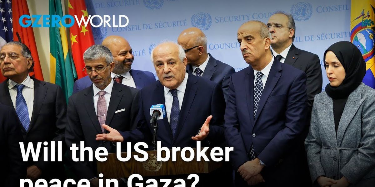 Palestine’s UN ambassador asks the US to be ‘courageous’ and push for a cease-fire