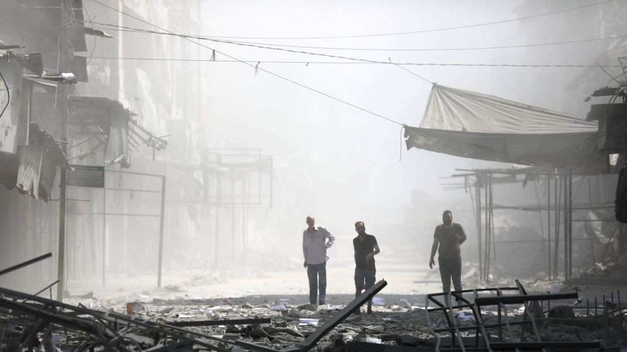 Palestinians inspect the destruction after Israeli airstrike hit Bank of Palestine in Gaza Strip Palestinians inspect the destruction after Israeli airstrike hit Bank of Palestine in Gaza Strip on September 24, 2025.