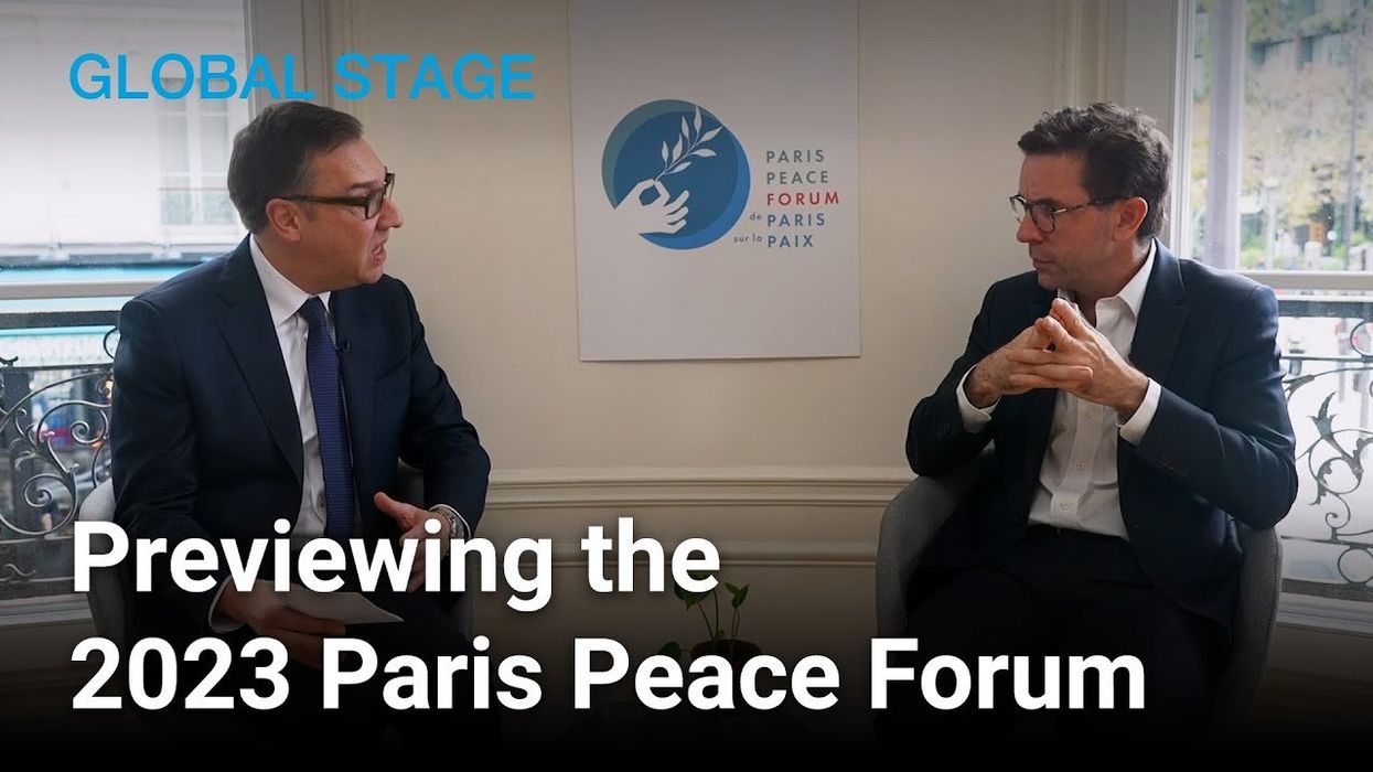 Paris Peace Forum Director General Justin Vaïsse: Finding common ground
