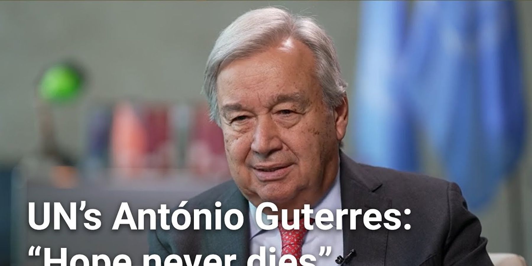 Peace in Ukraine is world's priority, says UN chief António Guterres