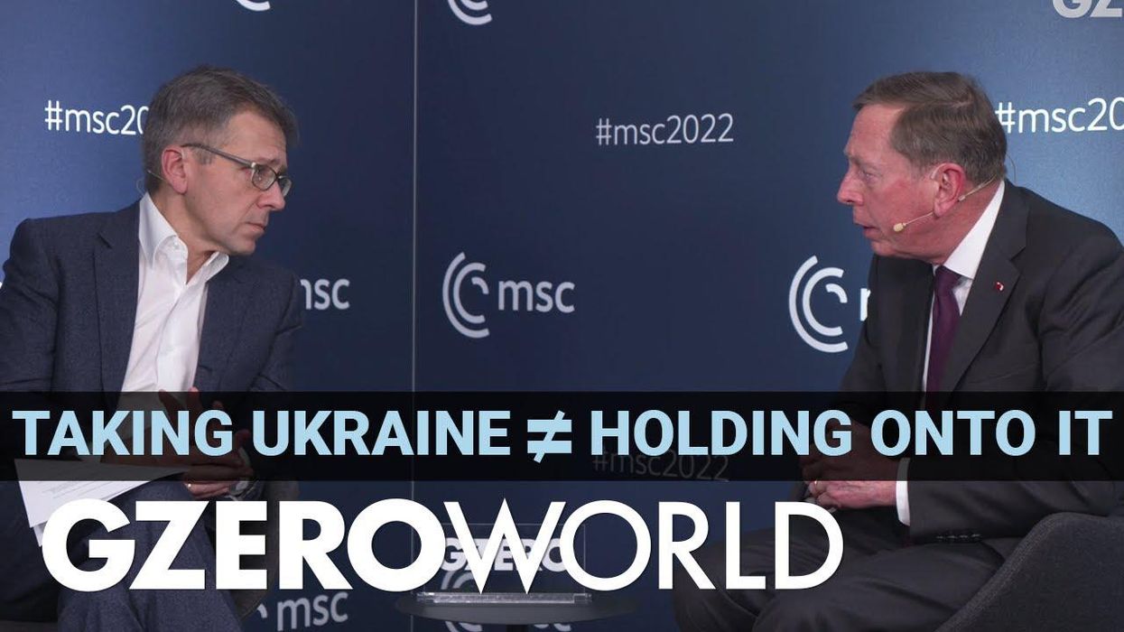 Petraeus: Taking Ukraine is one thing, holding onto it is another