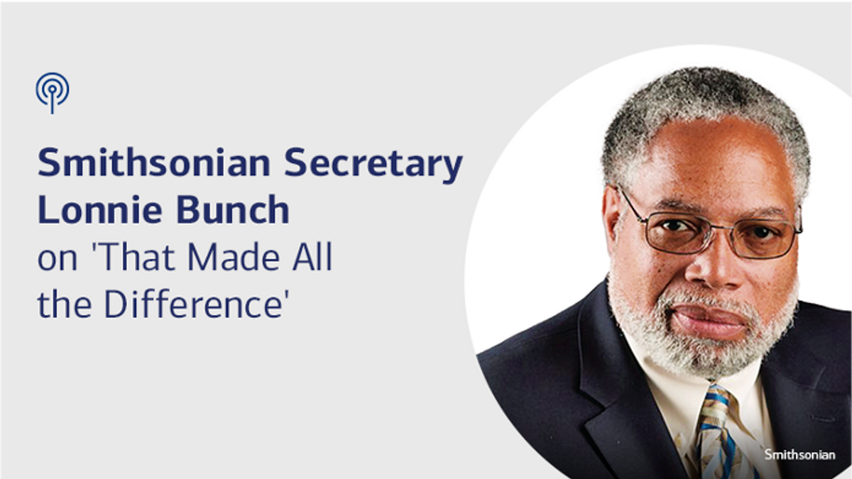 Photo of Smithsonian Secretary Lonnie Bunch