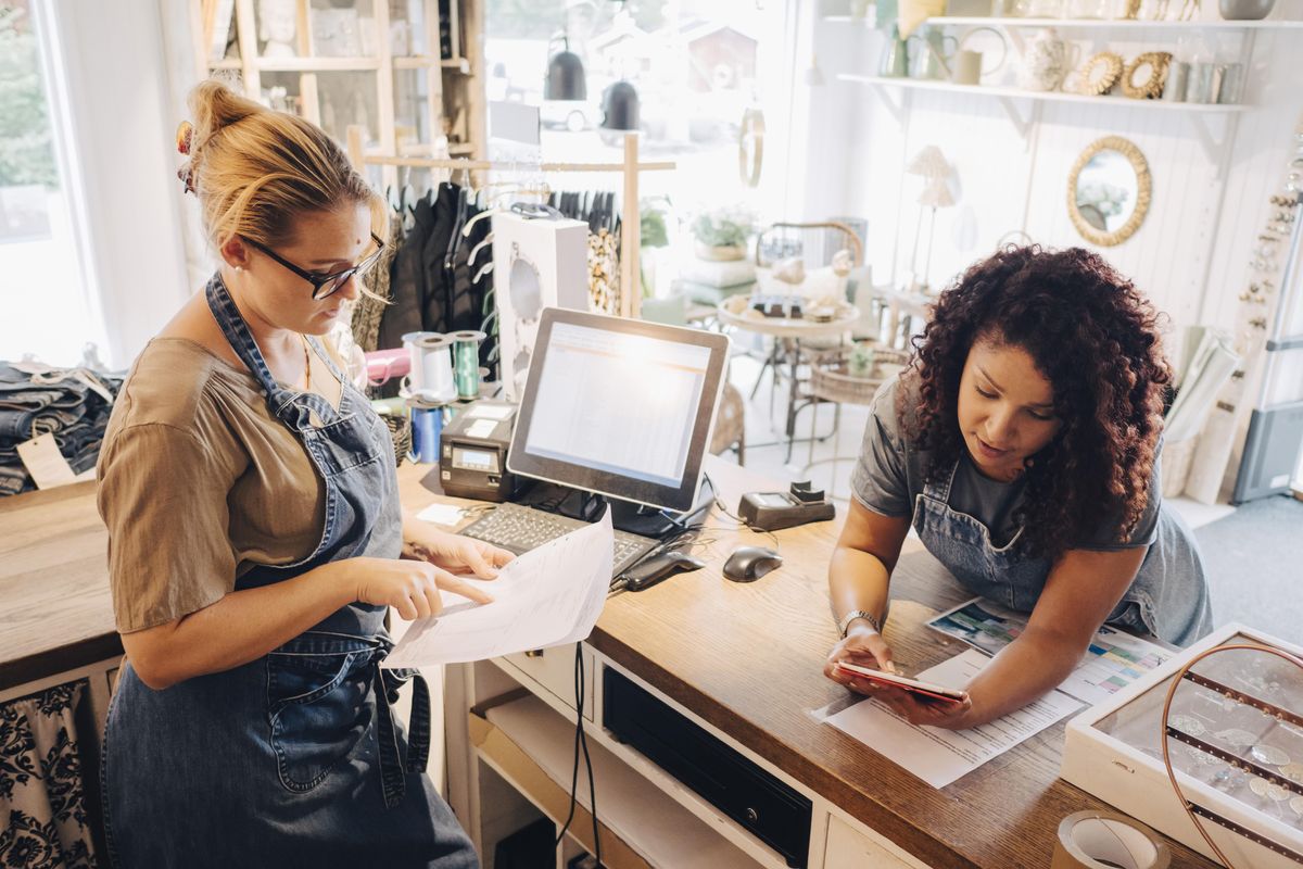 Photography of a diverse group of small business owners.