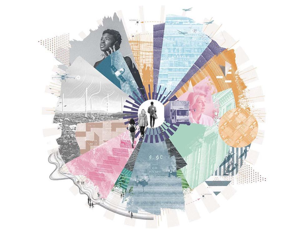 podcast cover image \u2014 COVID Continued: What the world will look like in 2022