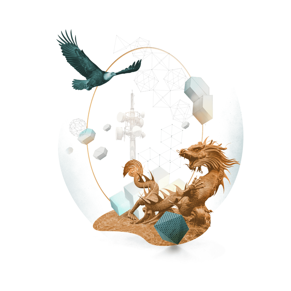 Podcast episode cover: The US and China