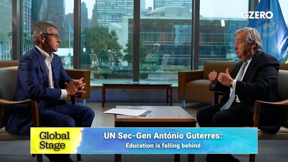 Education’s digital revolution: why UN Secretary-General António Guterres says it's needed