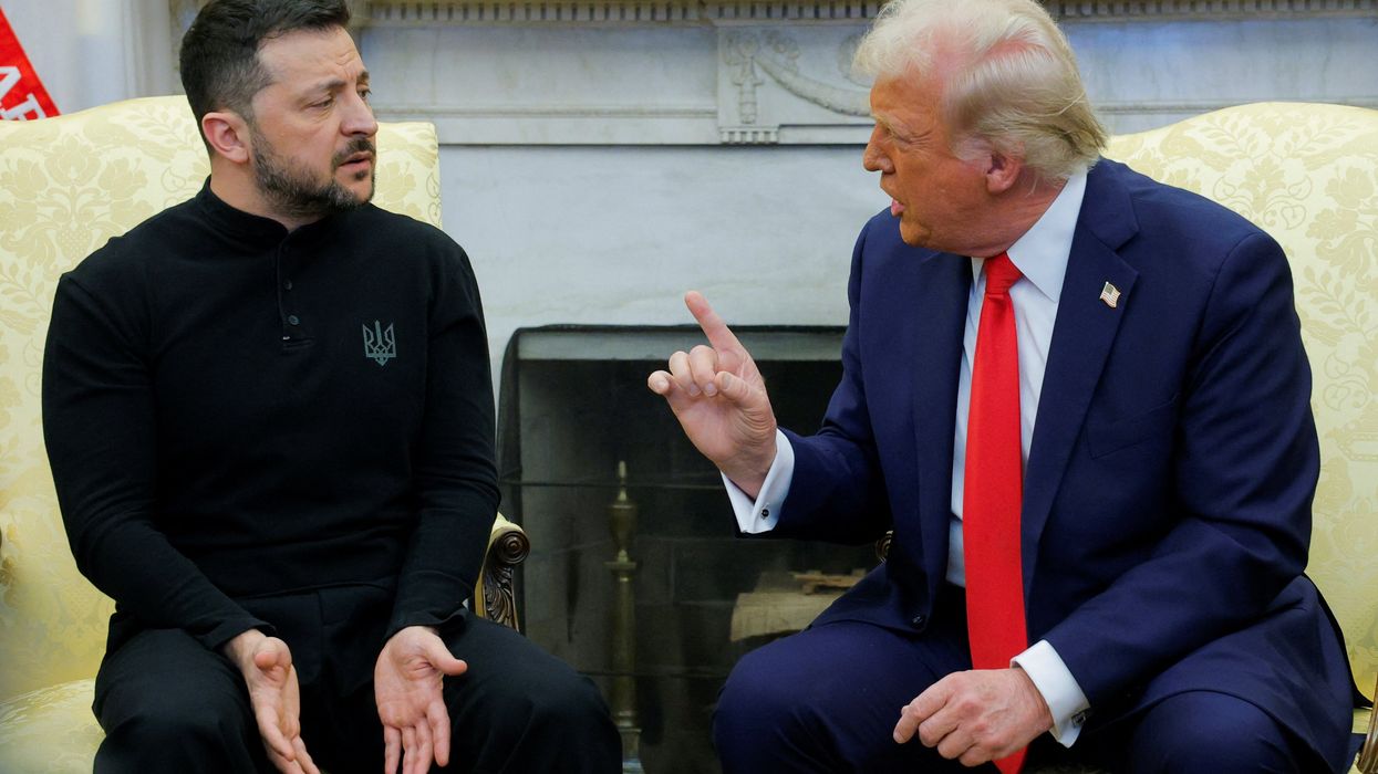 President Donald Trump and Ukrainian President Volodymyr Zelensky have a heated exchange.