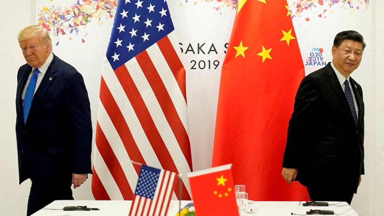 President Donald Trump at a bilateral meeting with China's President Xi Jinping during the G20 leaders summit in Osaka, Japan, on June 29, 2019.