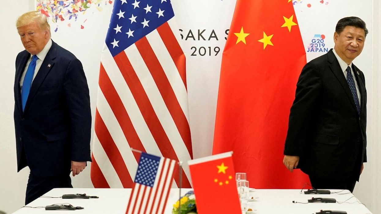 President Donald Trump attends a bilateral meeting with Chinese President Xi Jinping during a G20 leaders summit in Osaka, Japan, in 2019.