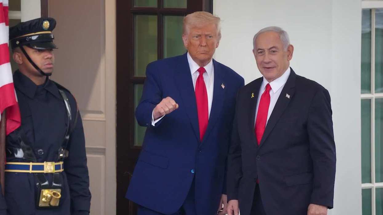 President Donald Trump welcomes Israeli Prime Minister Benjamin Netanyahu to the White House