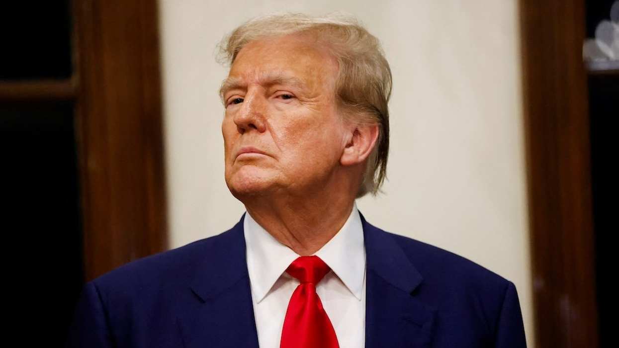 President-elect Donald Trump attends the 2024 Senior Club Championship award ceremony at his Trump International Golf Club in West Palm Beach, Florida, back in March.