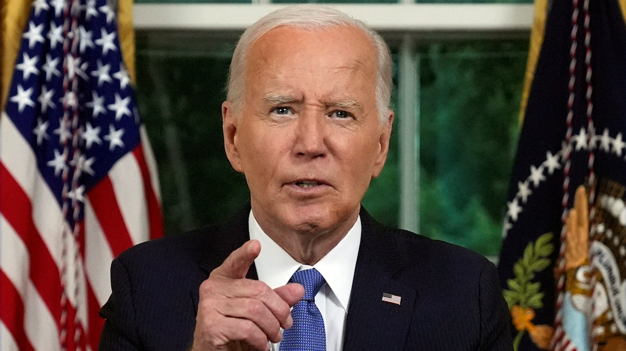 President Joe Biden addresses the nation about his decision to step back from the 2024 presidential race on July 24, 2024.