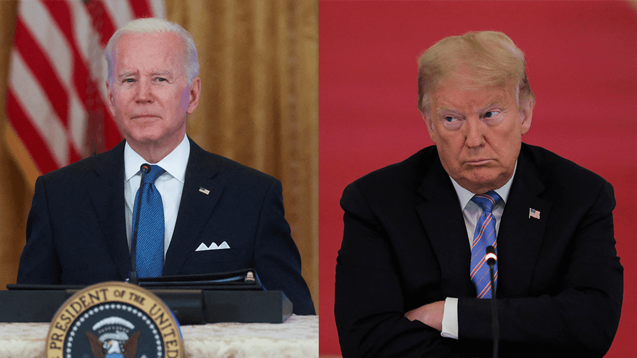 President Joe Biden and former President Donald Trump.