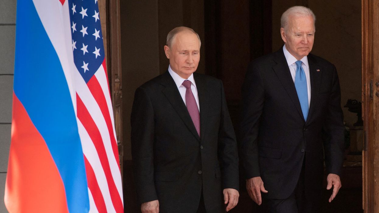 President Joe Biden and Russia's President Vladimir Putin