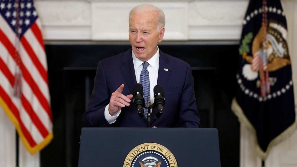 President Joe Biden delivers remarks on the Middle East in the State Dining room at the White House in Washington, U.S., May 31, 2024.
