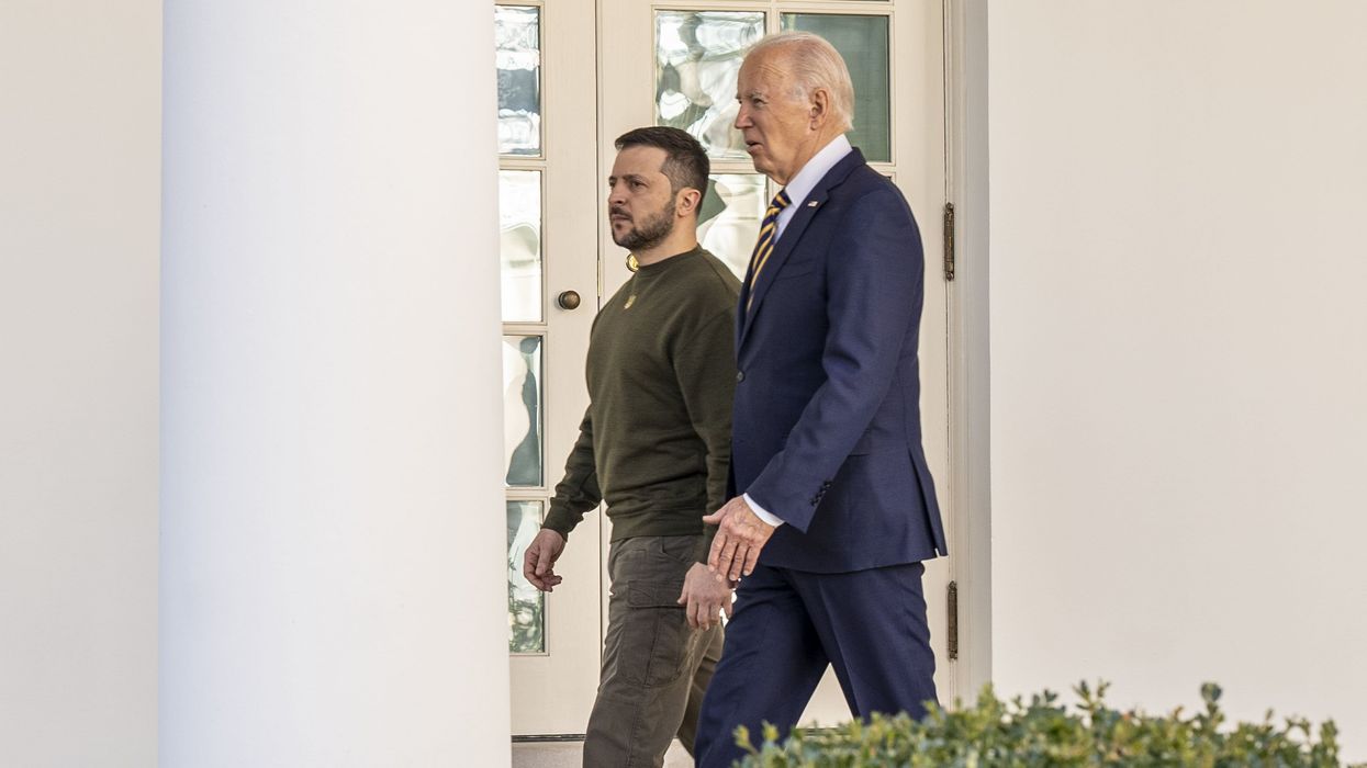 President Joe Biden Welcomes President Zelensky Of Ukraine To The White House United States President Joe Biden and first lady Dr. Jill Biden welcome President Volodymyr Zelenskyy of Ukraine to the White House in Washington, DC