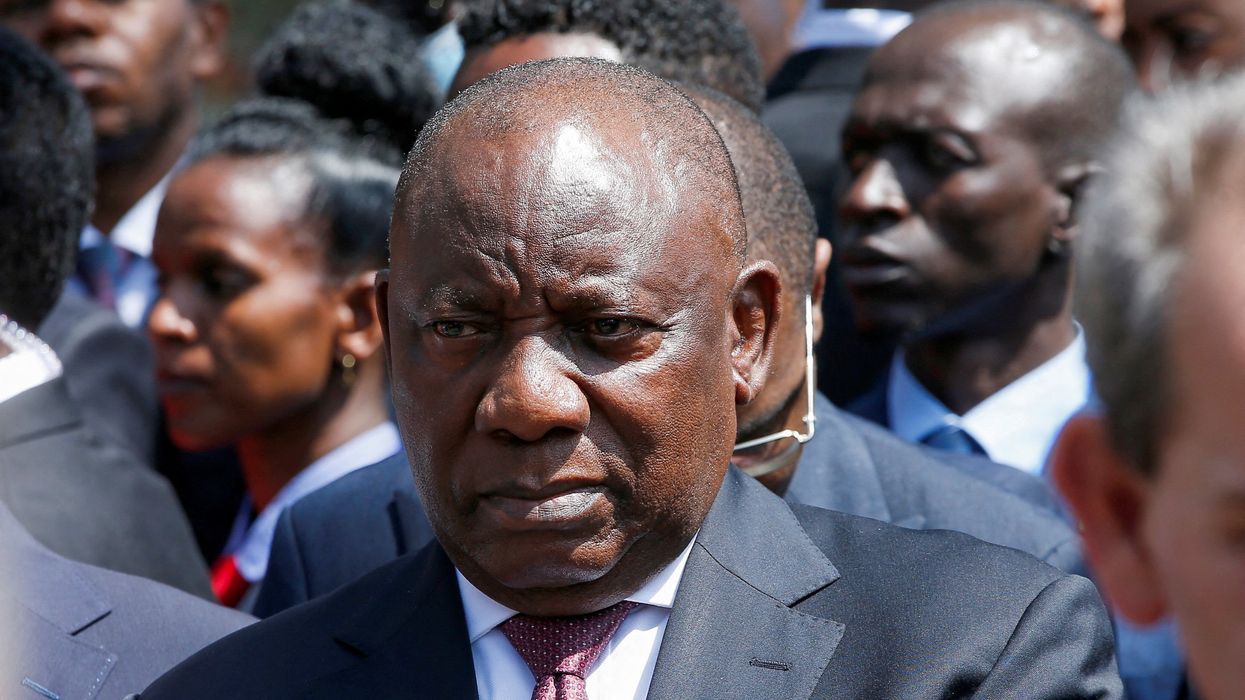 President of South Africa, Cyril Ramaphosa attends the second day of the 37th Ordinary Session of the Assembly of the African Union at the African Union.