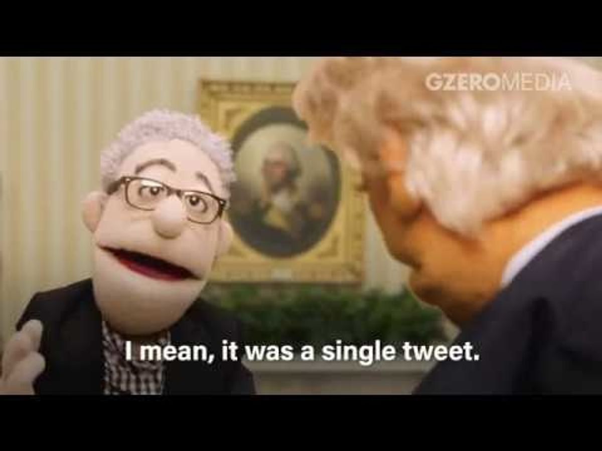 President Trump Explains the Proper Way to Spread Fake News