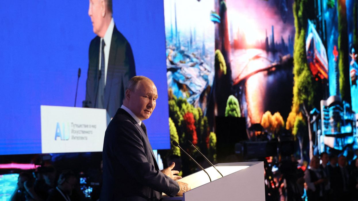 President Vladimir Putin on Friday warned that the West should not be allowed to develop a monopoly in the sphere of artificial intelligence and said that a much more ambitious Russian strategy for the development of AI would be approved shortly.