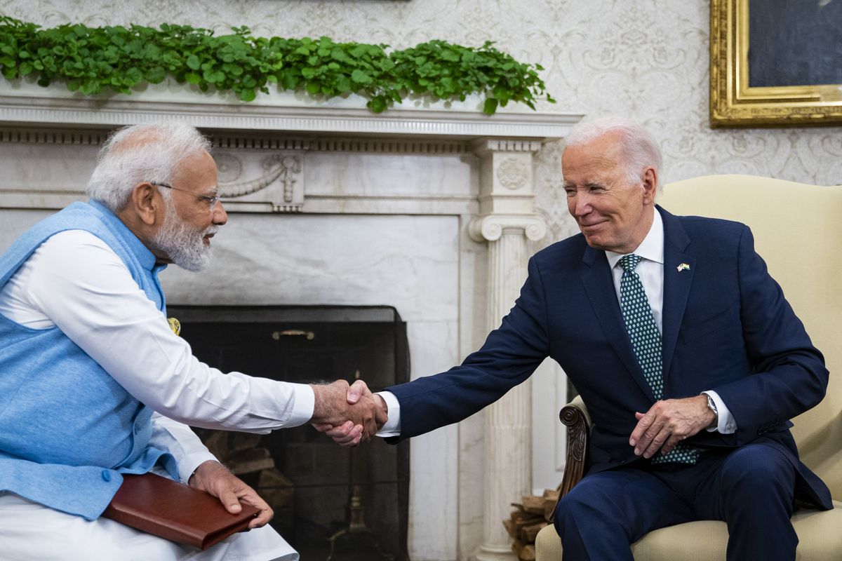Prime Minister Narendra Modi of the Republic of India during Modi’s Official State Visit to Washington DC.