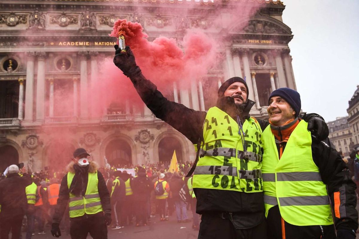 France's anti-government "yellow vest" protests