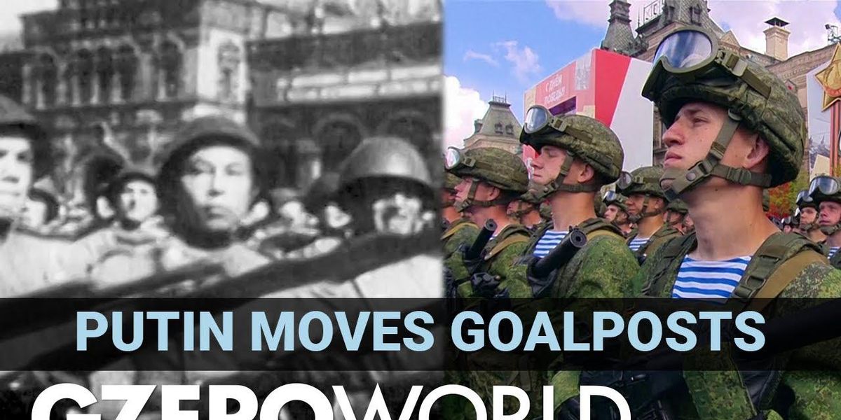 Putin couldn't declare victory in Ukraine - so he changed the "war" objectives