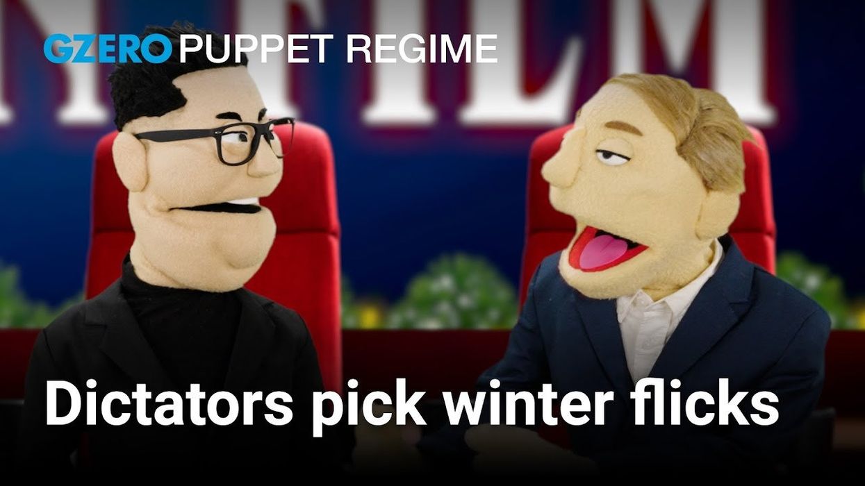 Putin, MBS, and Kim Jong-Un review this winter's films