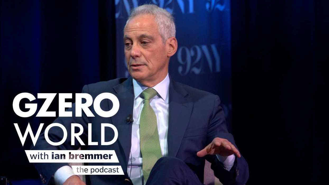 Rahm Emanuel | GZERO World with Ian Bremmer the podcast logo