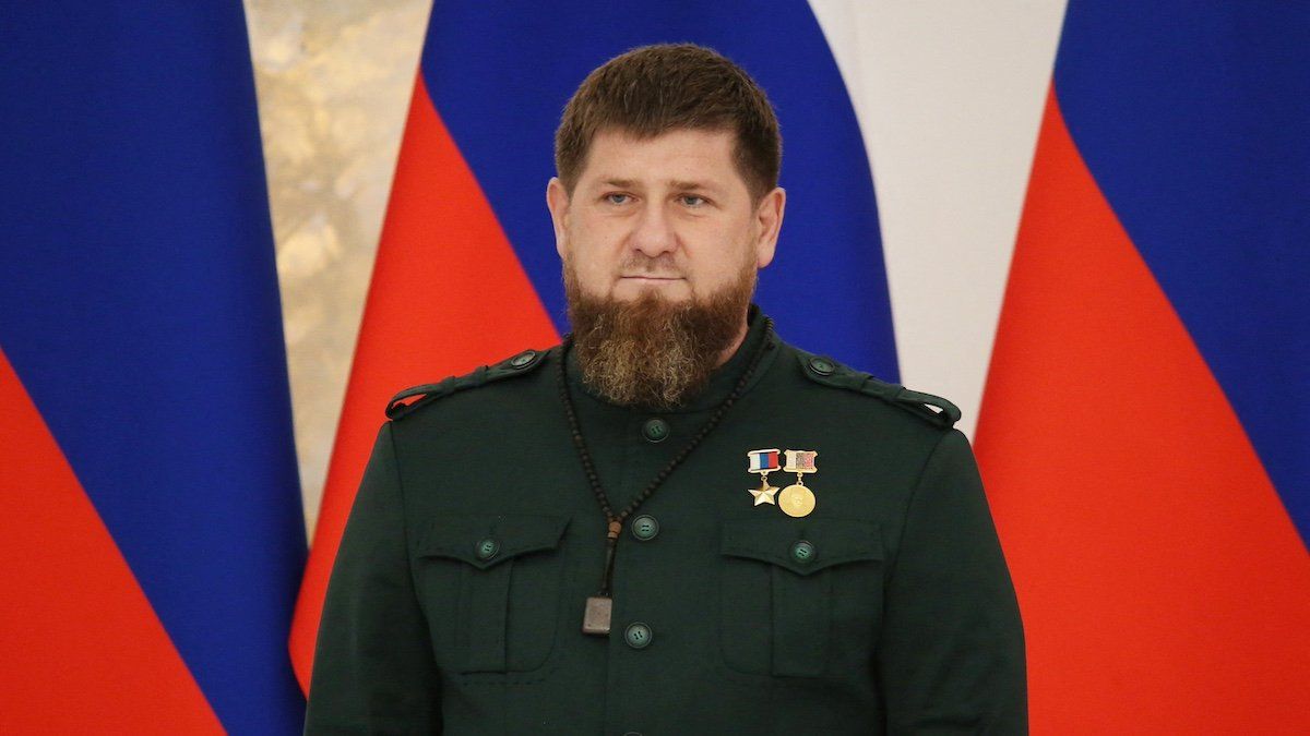 ​Re-elected head of the Chechen Republic Ramzan Kadyrov attends an inauguration ceremony in Grozny, Russia October 5, 2021. 