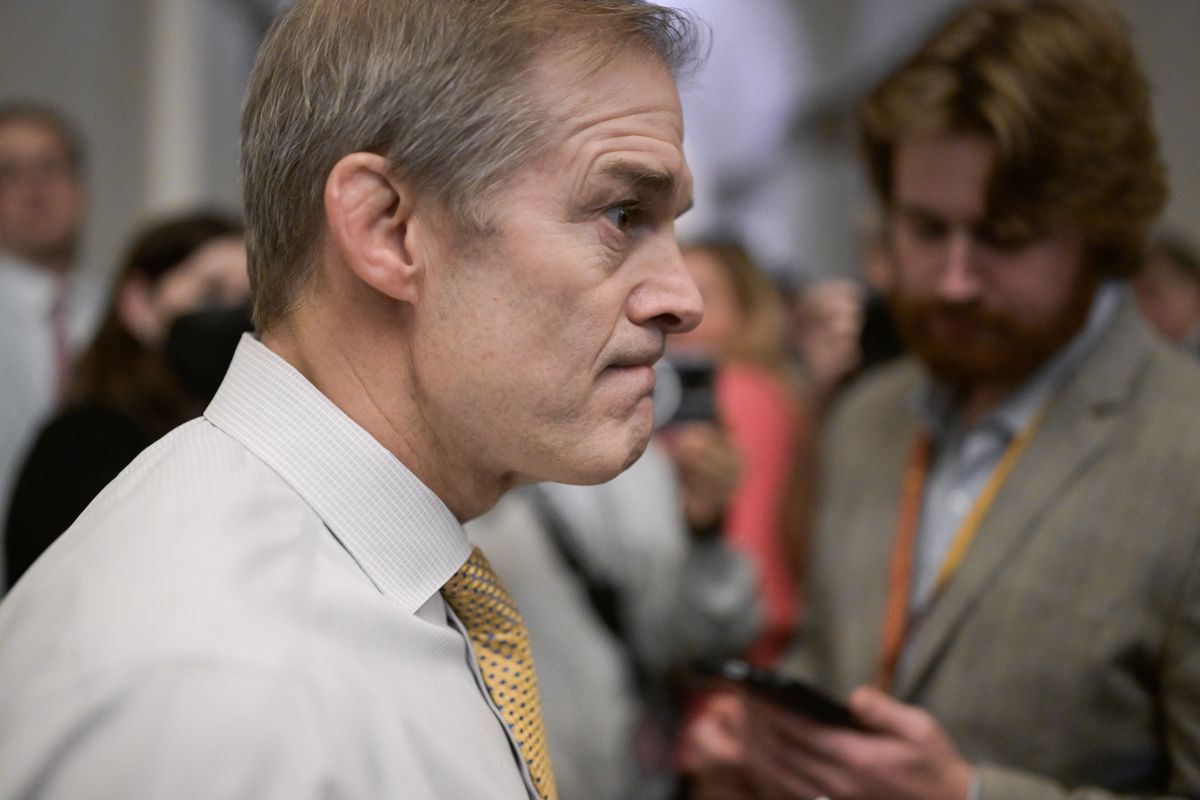 Rep. Jim Jordan, R-Ohio, came up short in his bid to win the House Speaker post on Tuesday. 