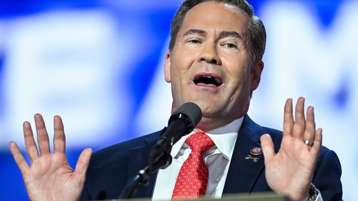 Rep. Michael Waltz, R-Fla., speaks during Day 3 of the 2024 Republican National Convention at Fiserv Forum in Milwaukee, WI, on July 17, 2024.