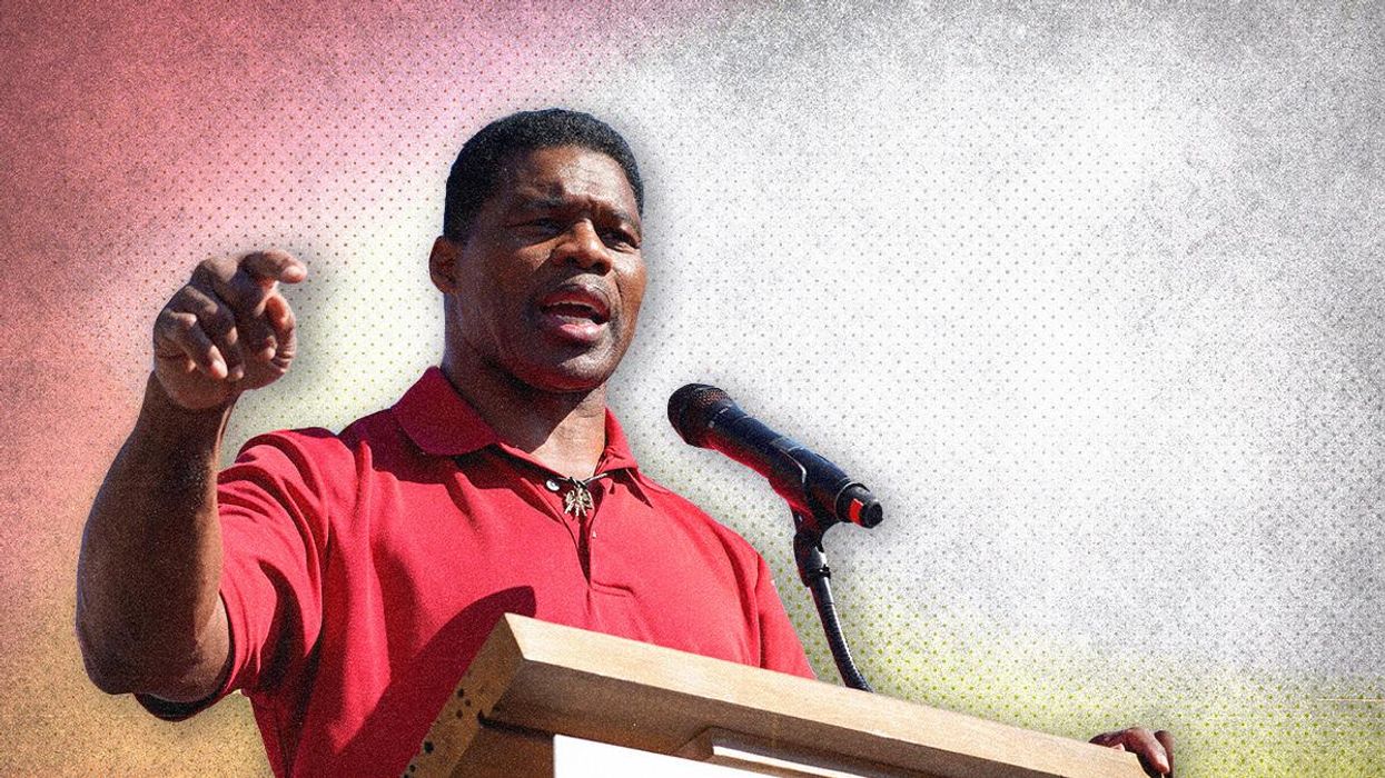 Republican Senate candidate Herschel Walker.