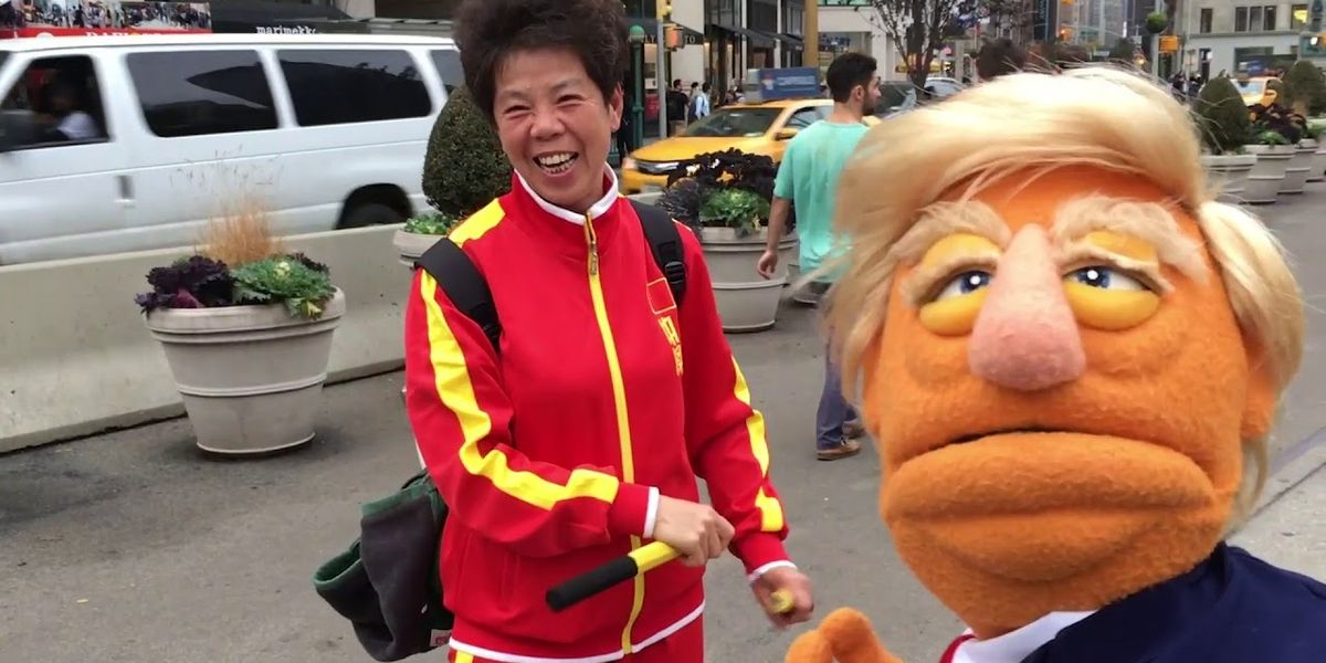 Trump Vs China: Street Style