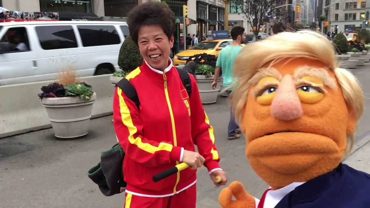 Trump Vs China: Street Style