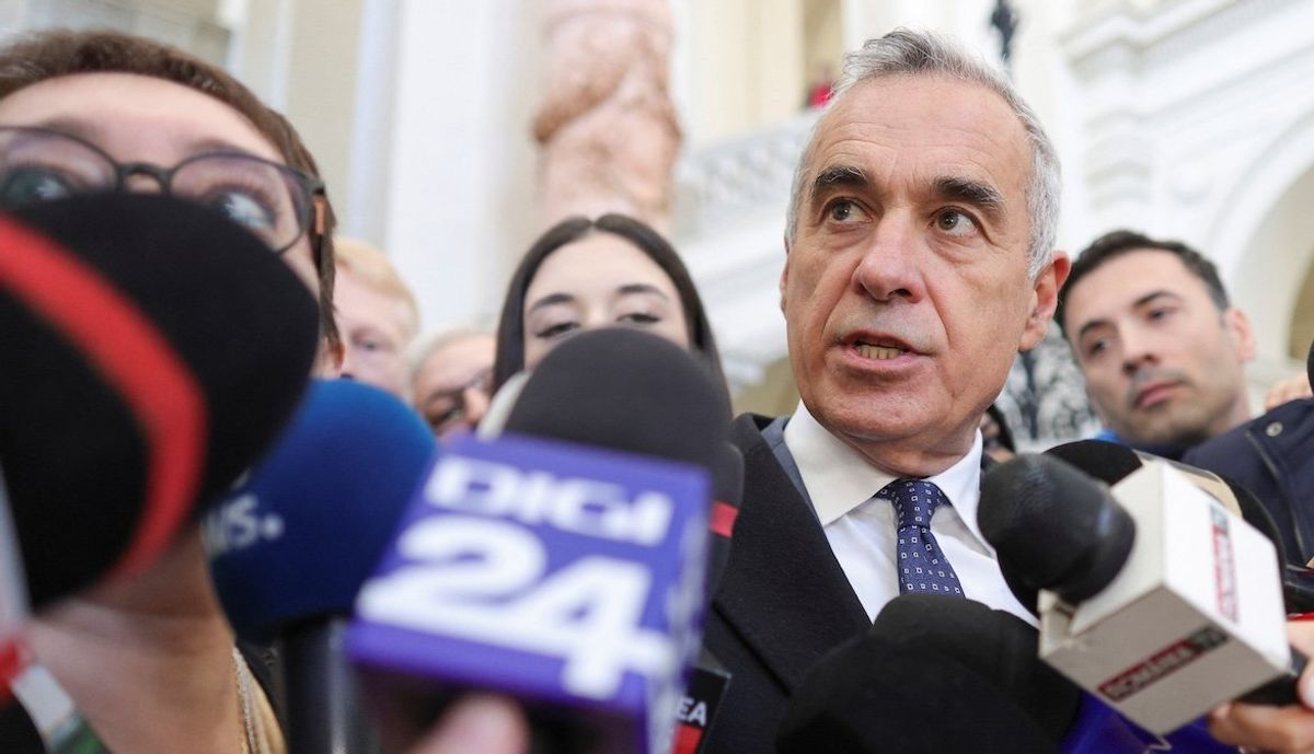Romanian far-right presidential election candidate Calin Georgescu