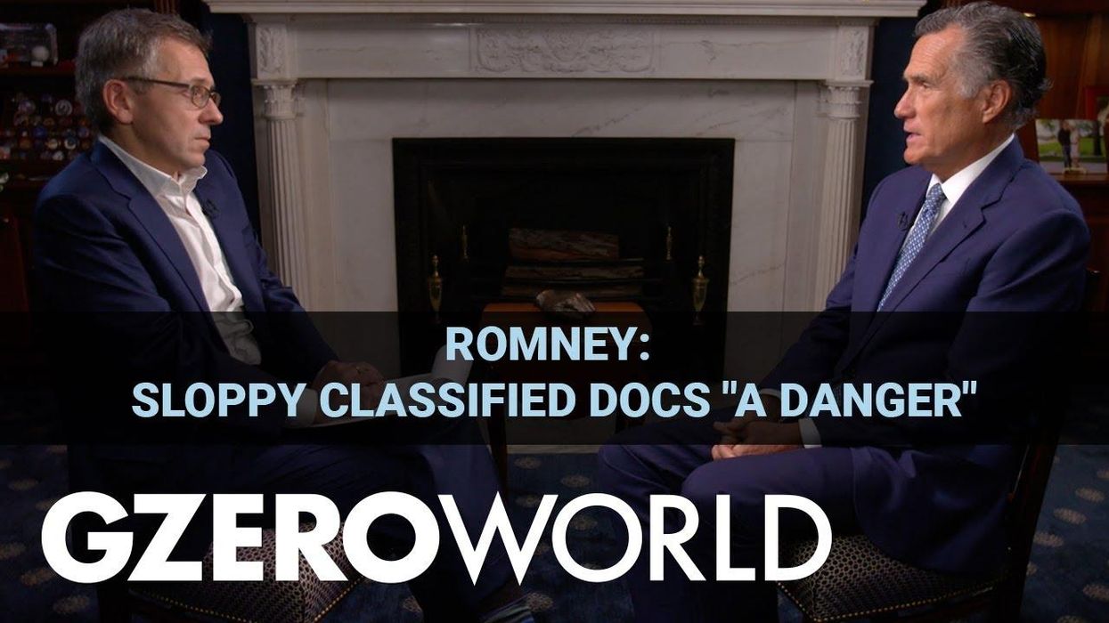 Romney: Sloppy classified docs "a danger"